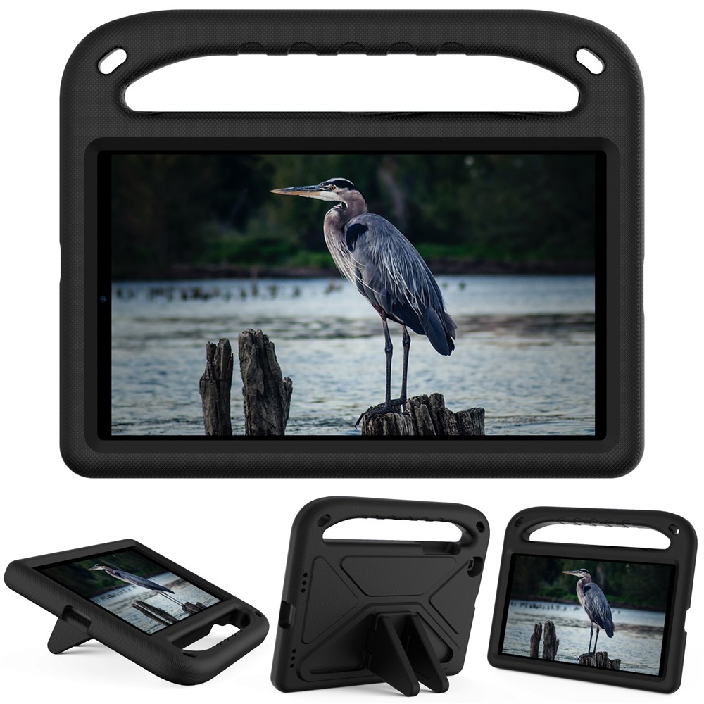 Kickstand Handle Design Drop-proof EVA Tablet Case Cover for Samsung Galaxy Tab A 8.0 Wi-Fi (2019) SM-T290/Tab A 8.0 LTE (2019) SM-T295 - Black-2