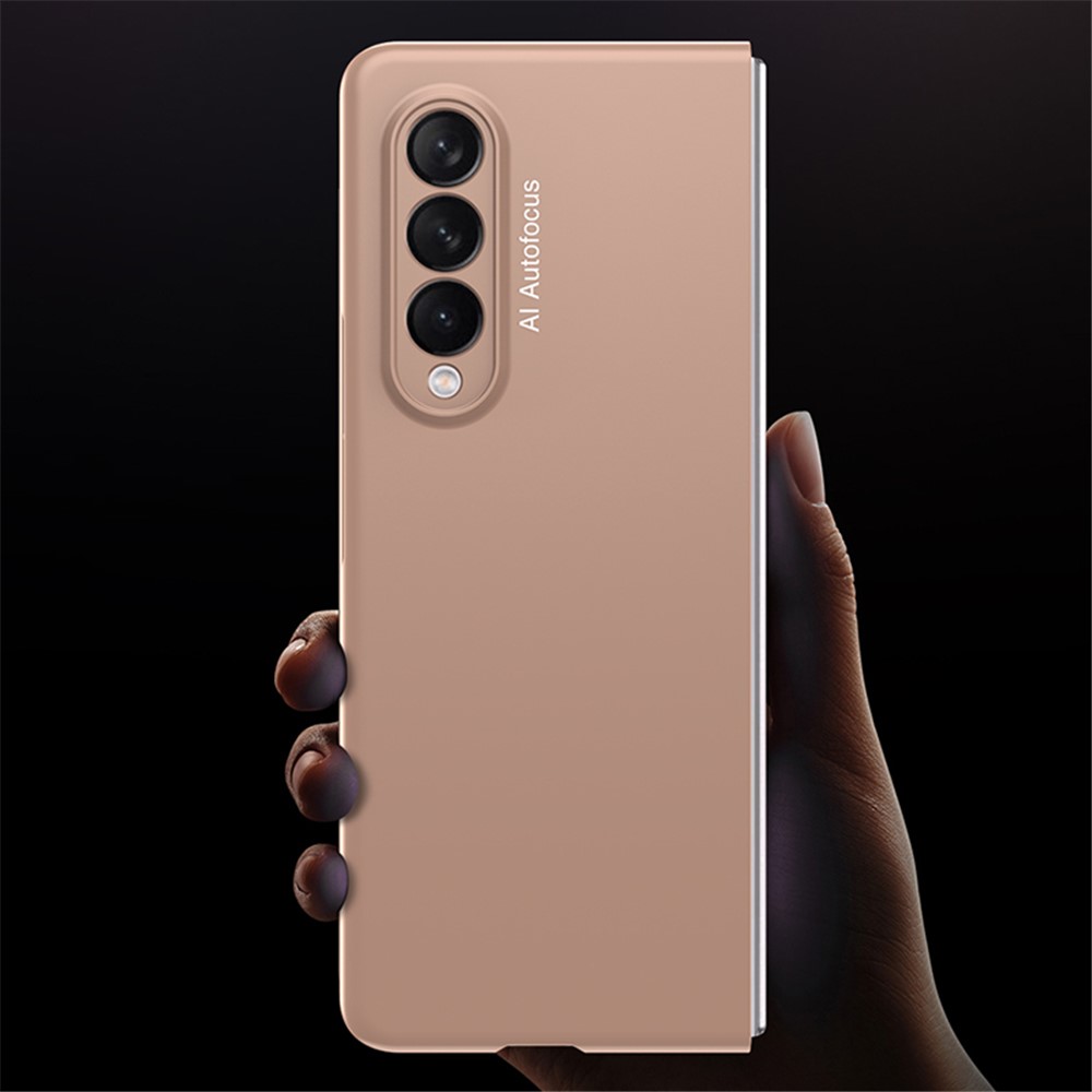 GKK Стильная Ultra Slim Full Protection Точная Вырез Жесткая пк Защитная Телефонная Крышка Для Samsung Galaxy Z Fold3 5G - Черный