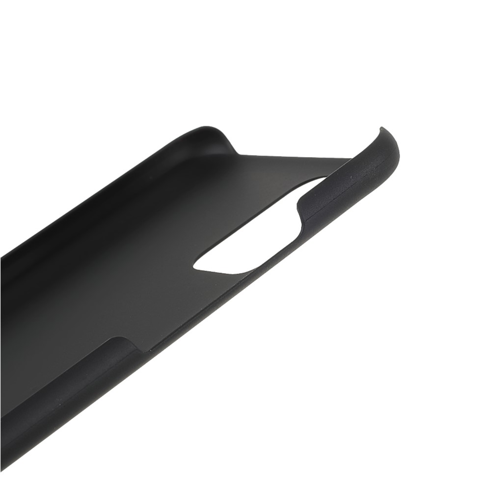 Shockproof Rubberized Hard PC Slim Protective Phone Cover for Samsung Galaxy A02s / A03s (164.2 x 75.9 x 9.1mm) - Black-7