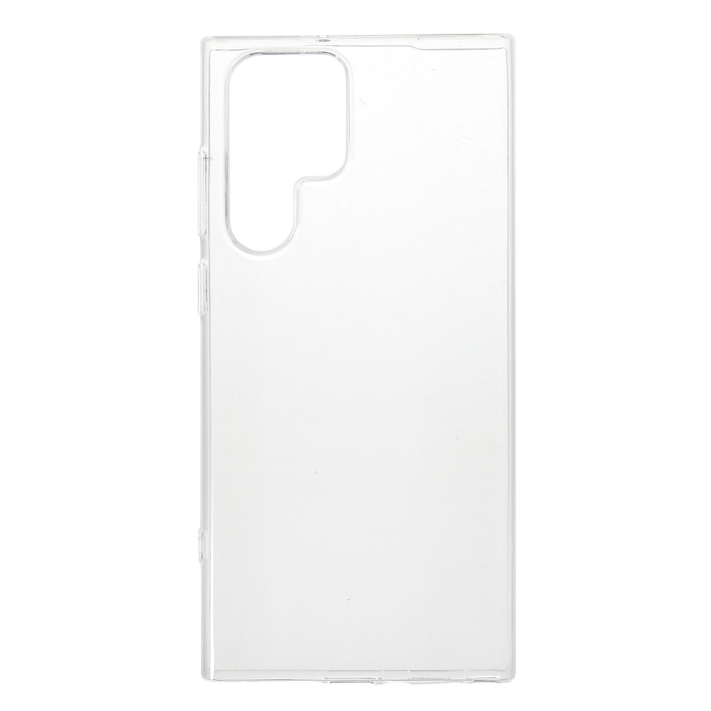 TPU Phone Cover Soft Clear Case for Samsung Galaxy S22 Ultra-1