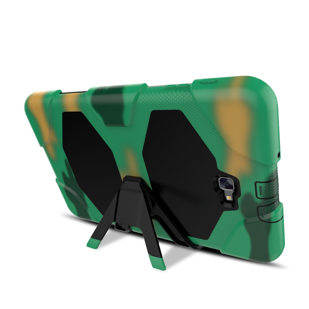 Military Duty Silicone PC Hybrid Cover for Samsung Galaxy Tab A 10.1 (2016) T580 T585 - Camouflage-4
