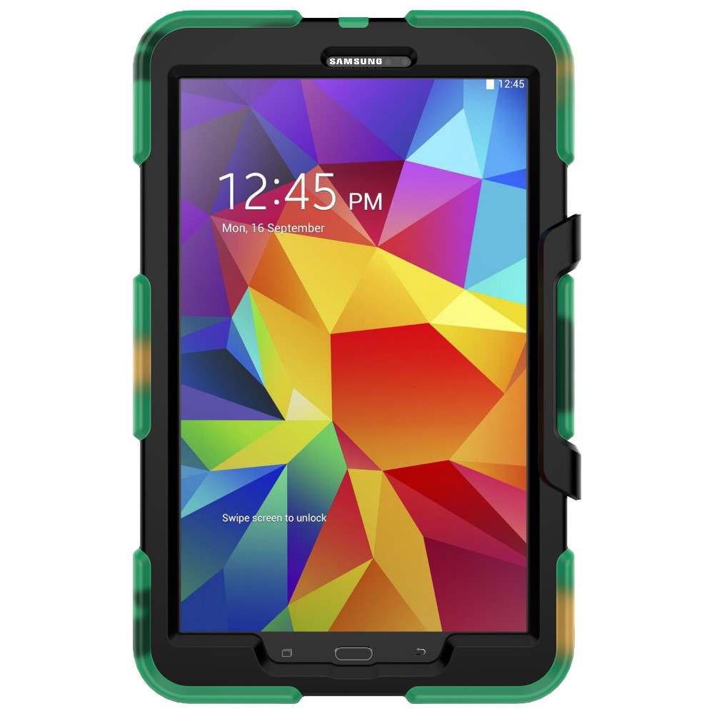 Military Duty Silicone PC Hybrid Cover for Samsung Galaxy Tab A 10.1 (2016) T580 T585 - Camouflage-7