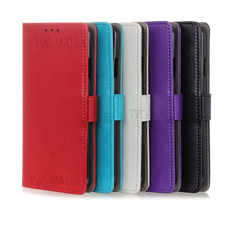 Horizontal Viewing Stand PU Leather Wallet Flip Folio Magnetic Phone Case for Samsung Galaxy S22 Plus - Black-11
