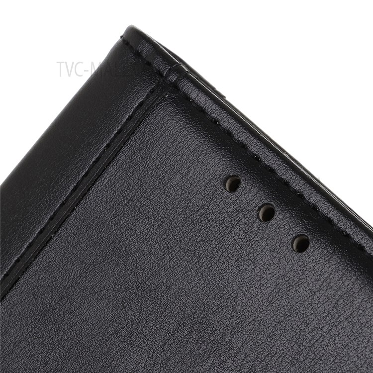 All-inclusive Protection PU Leather Wallet Stand Case Phone Shell for Samsung Galaxy S22 Ultra - Black-8
