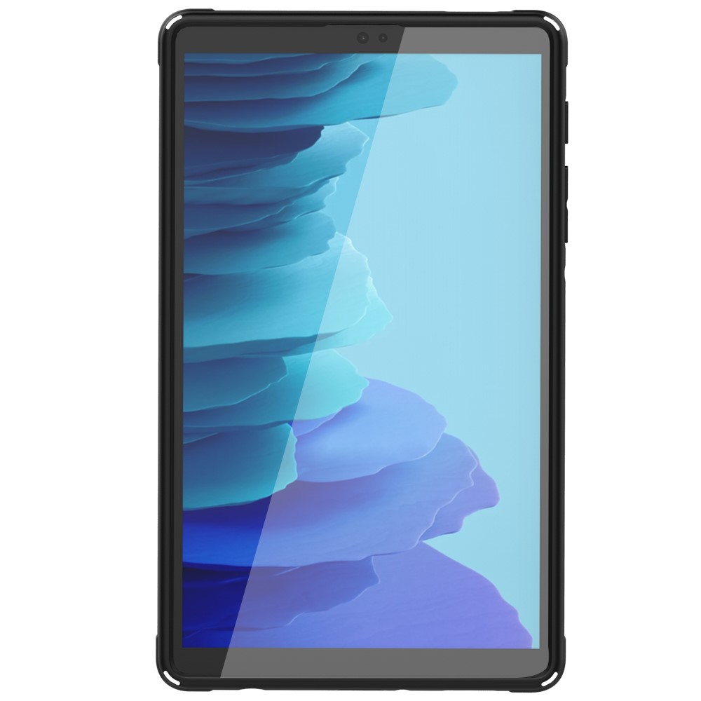 Shield Style Scratch-resistant Anti-drop PC+TPU Tablet Protective Case with Strap Kickstand for Samsung Galaxy Tab A7 Lite 8.7-inch SM-T220 (Wi-Fi)/SM-T225 - Silver-3
