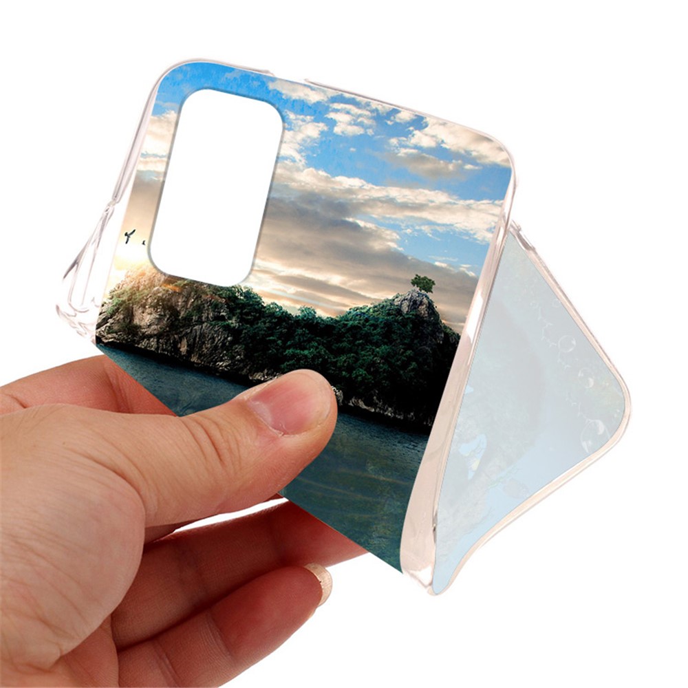 Pattern Printing Design Shockproof Protective Soft TPU Back Phone Cover for Samsung Galaxy M52 5G - Interstellar-2