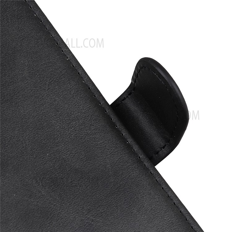 Premium PU Leather TPU Interior Shockproof Stand Protective Wallet Phone Cover for Samsung Galaxy M52 5G - Black-7