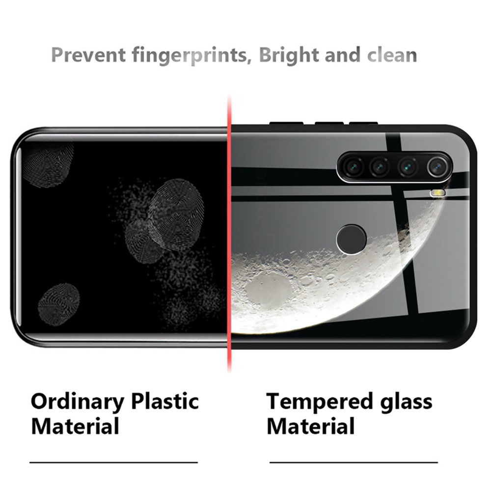 Stylish Pattern Printing Tempered Glass + TPU Anti-scratch Anti-fall Phone Cover for Samsung Galaxy S22 Plus - Tiger-3