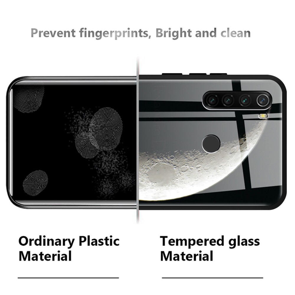 For Samsung Galaxy S22 Hard Tempered Glass + Soft TPU Phone Case Wear-Resistant Shockproof Pattern Printing Phone Protective Cover - Tiger-3