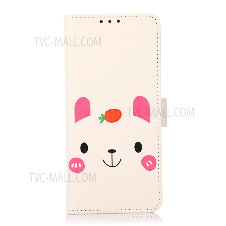 Wallet Design Premium PU Leather Pattern Printing Stand Flip Cover for Samsung Galaxy A53 5G - Cute Rabbit-2