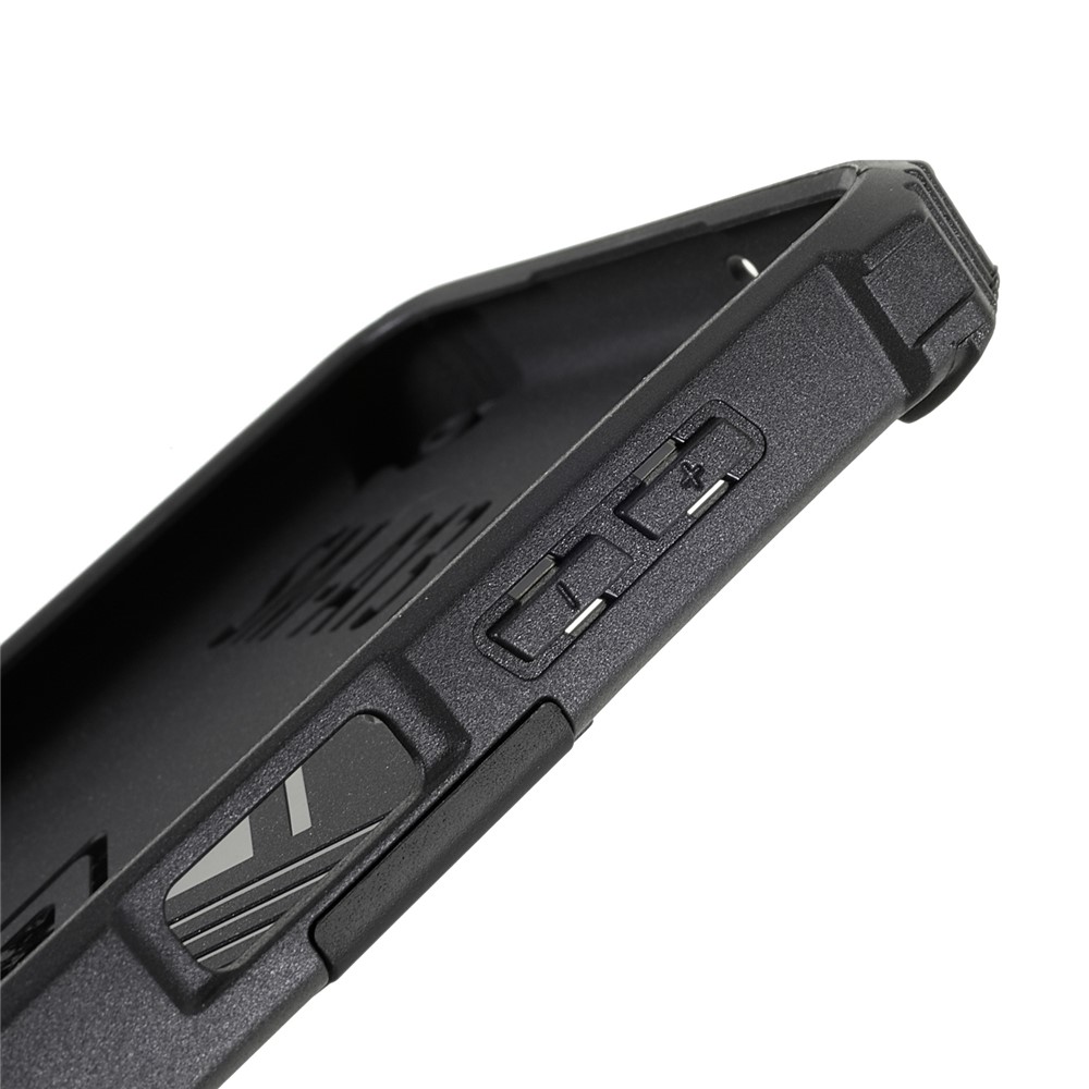 Military Grade Built-in Kickstand Drop-proof Well-protected Hybrid Hard PC Soft TPU Phone Case Shell for Samsung Galaxy A13 5G - Black-8