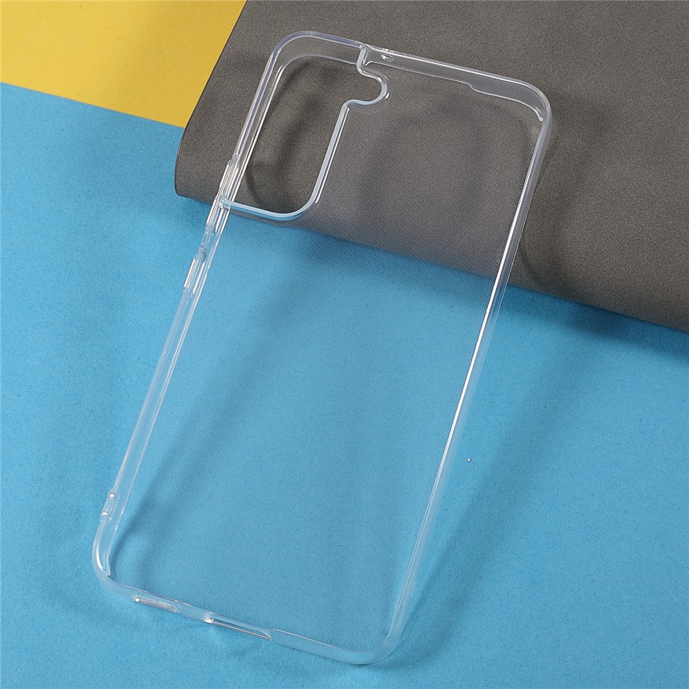 X-LEVEL Flexible Clear TPU Scratch-Resistant Protective Slim Phone Case for Samsung Galaxy S22-3