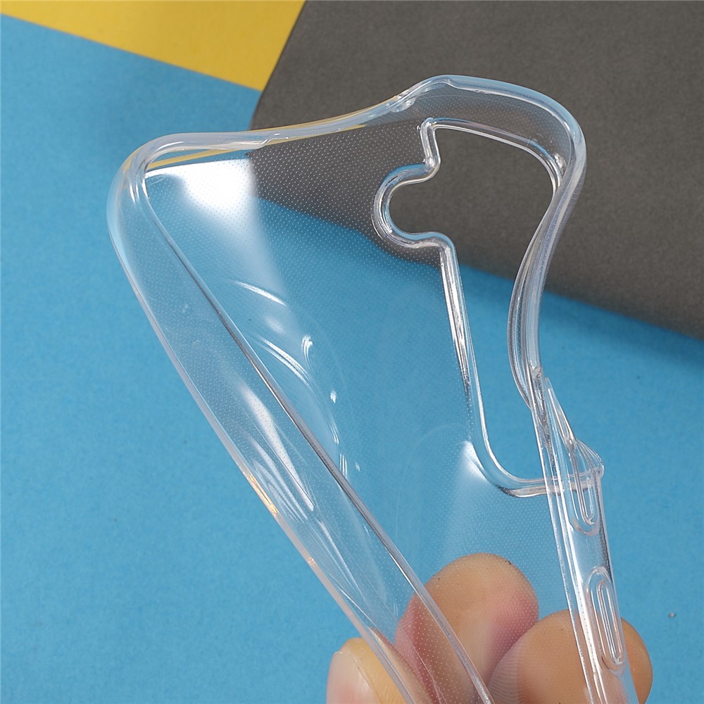 X-LEVEL Flexible Clear TPU Scratch-Resistant Protective Slim Phone Case for Samsung Galaxy S22-7