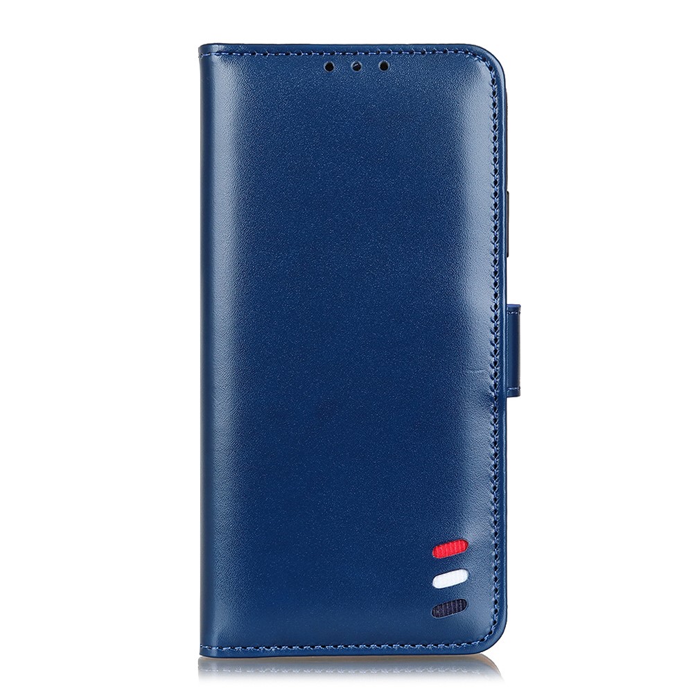Full Body Protection PU Leather Wallet Stand Magnetic Folio Flip Phone Cover for Samsung Galaxy A53 5G - Blue-2