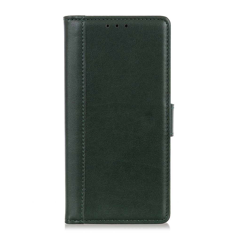 For Samsung Galaxy A33 5G PU Leather Wallet Case Soft TPU Full Body Protection Cover with Stand - Green-2