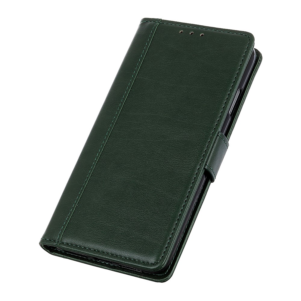 For Samsung Galaxy A33 5G PU Leather Wallet Case Soft TPU Full Body Protection Cover with Stand - Green-8