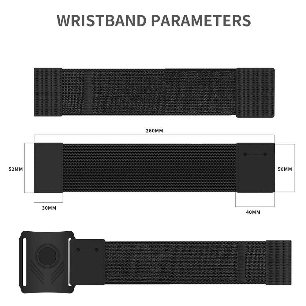 Hard PC + Soft TPU Phone Cover Adjustable Wristband Design Dual Layer Hybrid Phone Case with Kickstand for Samsung Galaxy A72 4G / 5G - Black-11