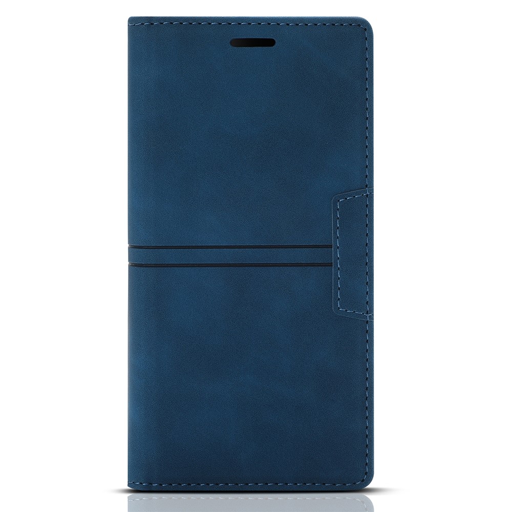 Auto-absorbed Well-protected Fantasy TPU+PU Leather Phone Wallet Cover with Stand for Samsung Galaxy A13 5G - Blue-2