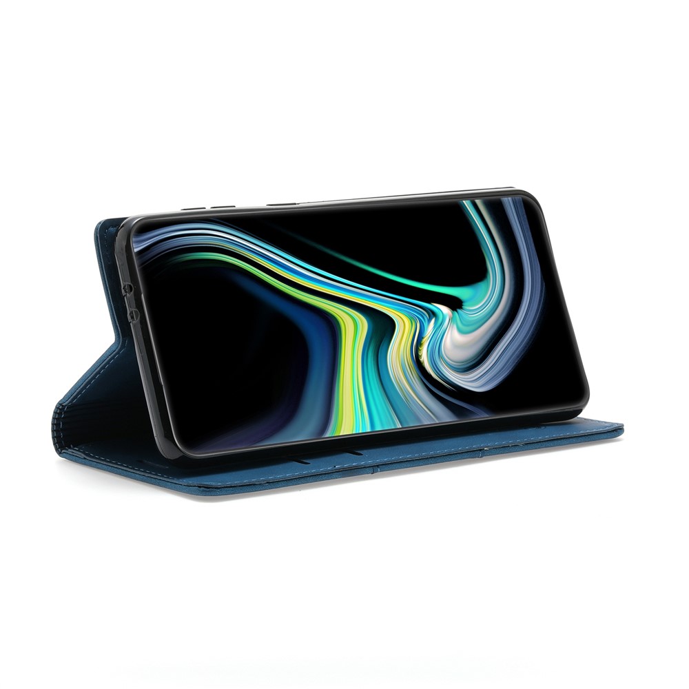 Auto-absorbed Well-protected Fantasy TPU+PU Leather Phone Wallet Cover with Stand for Samsung Galaxy A13 5G - Blue-5