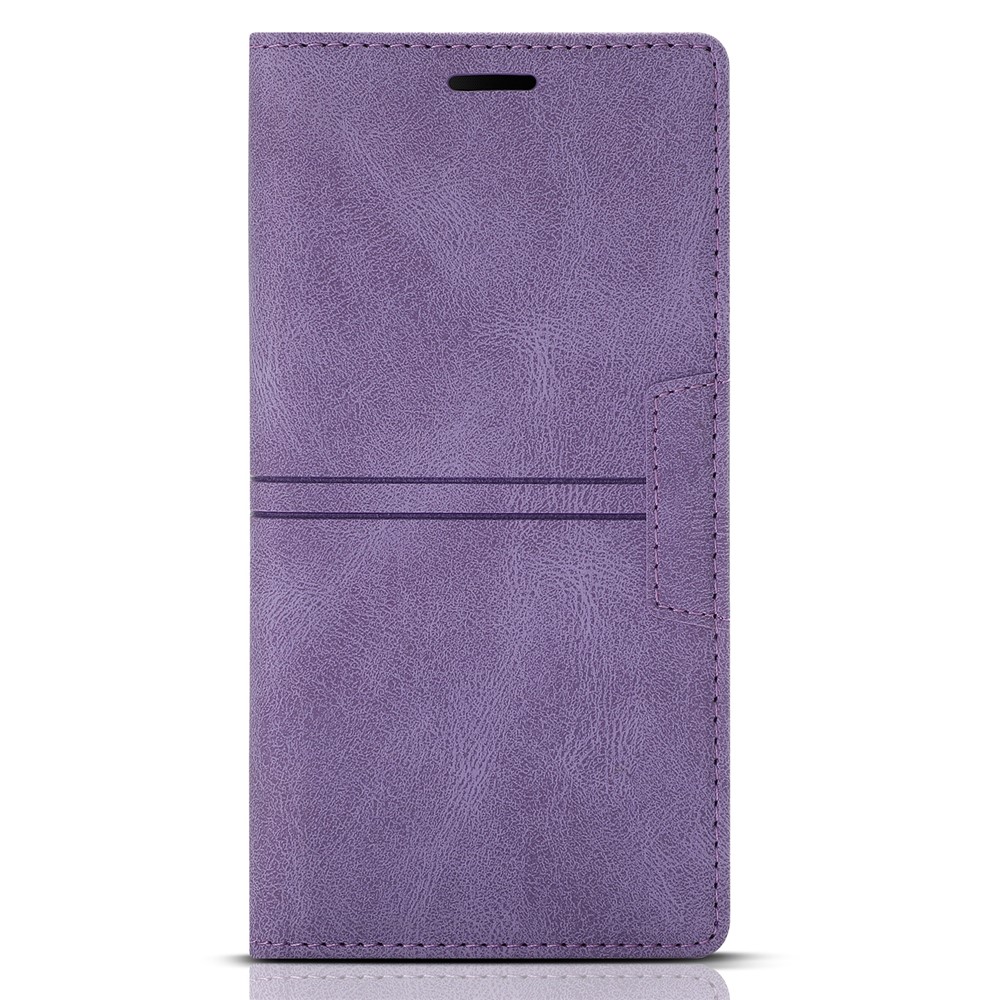 Auto-absorbed Well-protected Fantasy TPU+PU Leather Phone Wallet Cover with Stand for Samsung Galaxy A13 5G - Purple-2