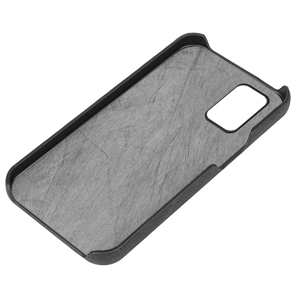 PU Leather Coating TPU Bottom Case Anti-drop Phone Cover with Rotary Ring Kickstand for Samsung Galaxy A03s (164.2 x 75.9 x 9.1mm) - Black-4