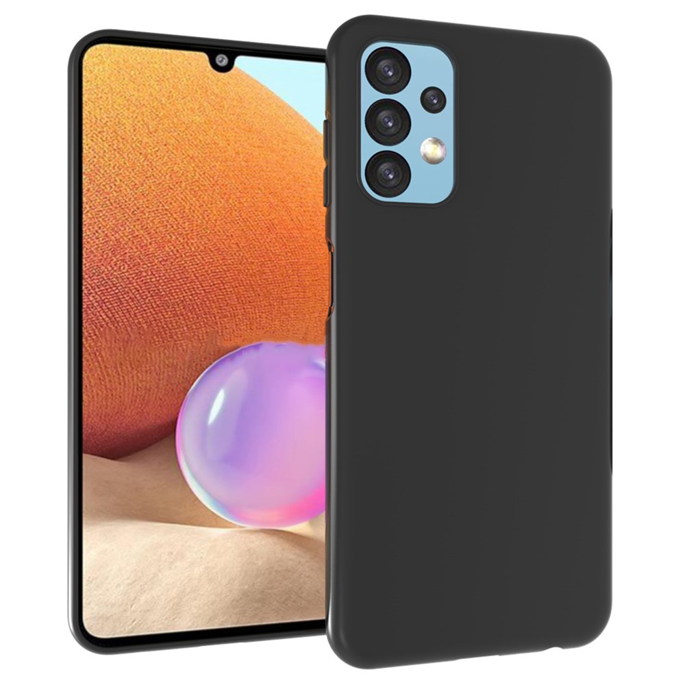 10Pcs/Pack Double-sided Matte Finish Mobile Phone TPU Case Protective Cover for Samsung Galaxy A13 4G - Black-1
