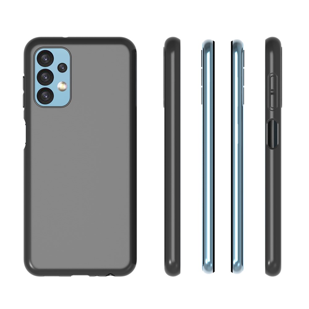 10Pcs/Pack Double-sided Matte Finish Mobile Phone TPU Case Protective Cover for Samsung Galaxy A13 4G - Black-6