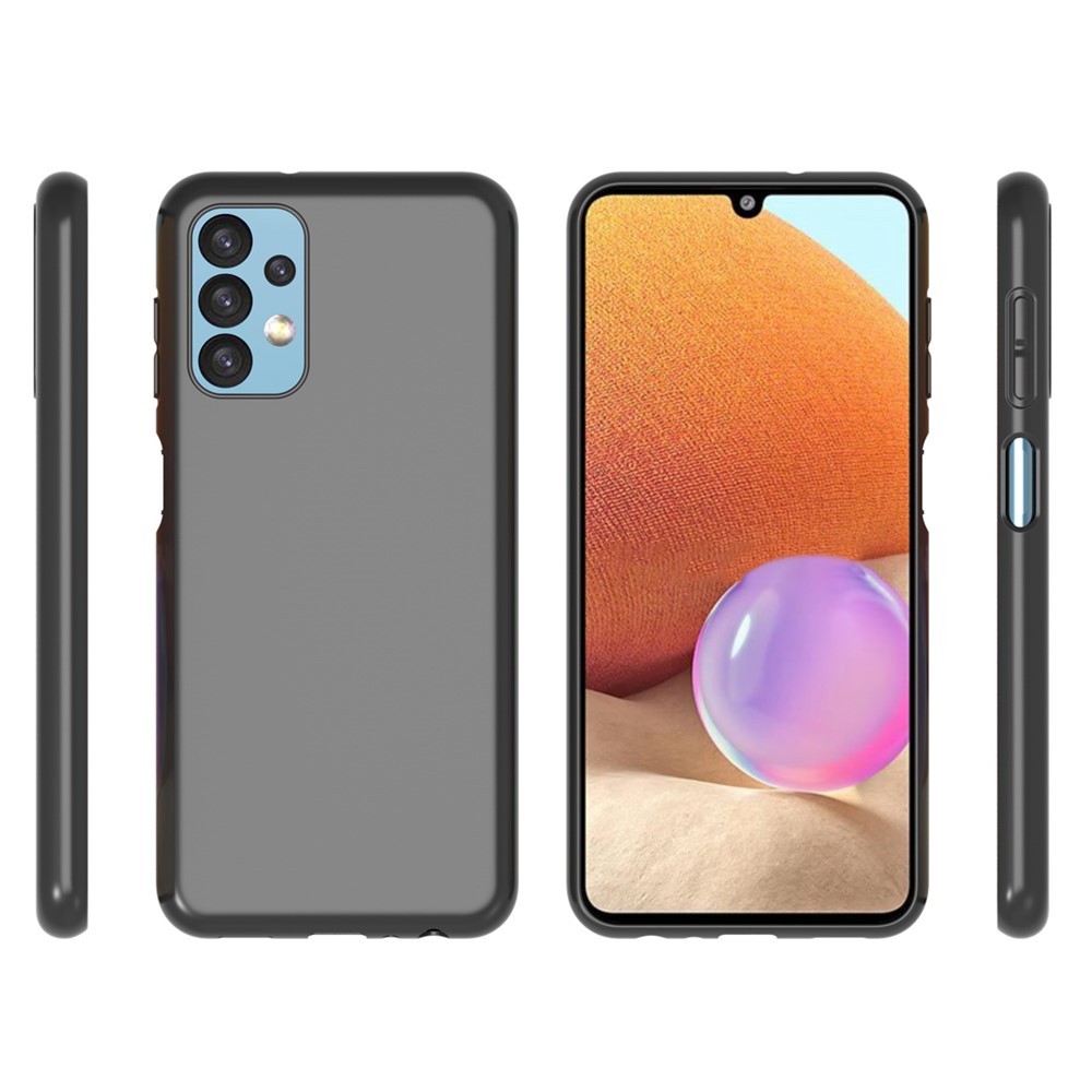 10Pcs/Pack Double-sided Matte Finish Mobile Phone TPU Case Protective Cover for Samsung Galaxy A13 4G - Black-7