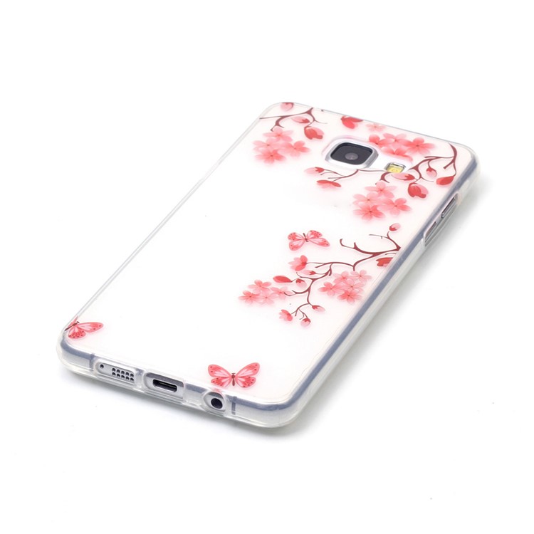 Gel TPU Imd-fall Für Samsung Galaxy A5 SM-A510F (2016) - Hübsche Blumen Und Schmetterlinge