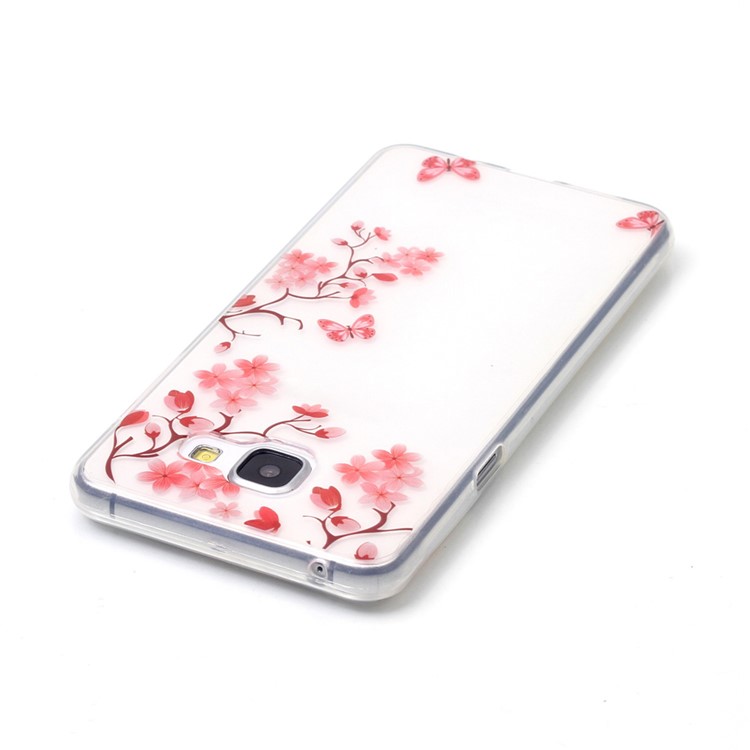Gel TPU IMD Case for Samsung Galaxy A5 SM-A510F (2016) - Pretty Flowers and Butterflies-4
