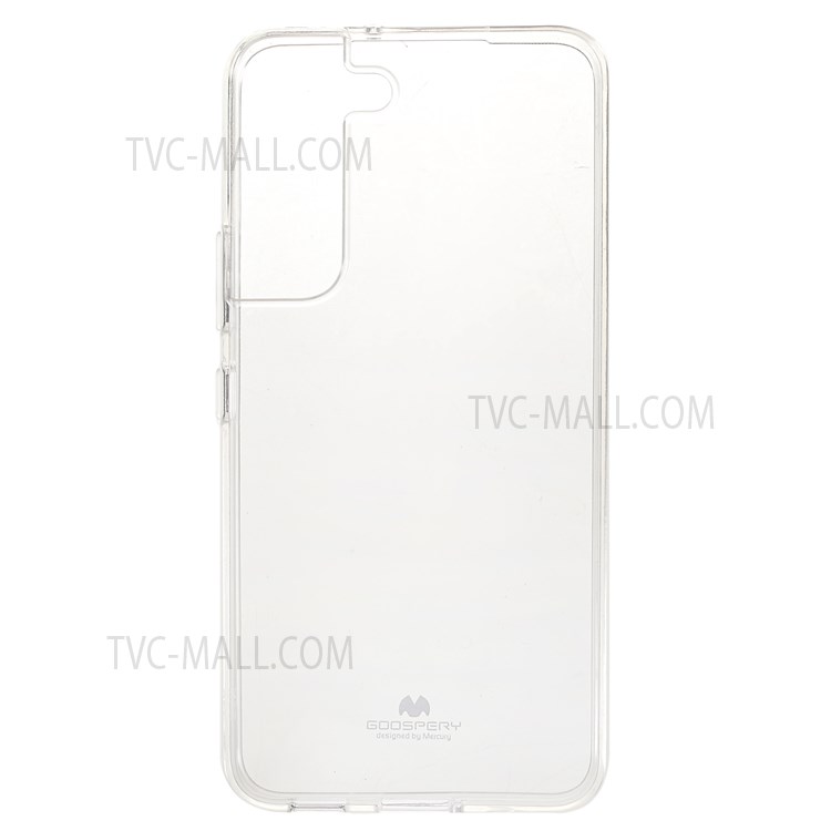 MERCURY GOOSPERY Glitter Powder Glossy TPU Shock Absorption Protective Cover for Samsung Galaxy S22+ 5G - Transparent-1