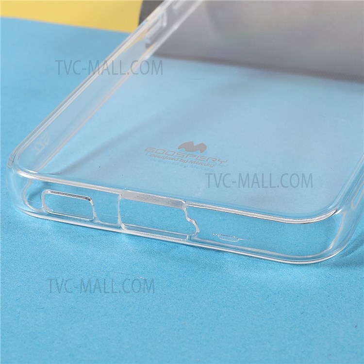 MERCURY GOOSPERY Glitter Powder Glossy TPU Shock Absorption Protective Cover for Samsung Galaxy S22+ 5G - Transparent-5