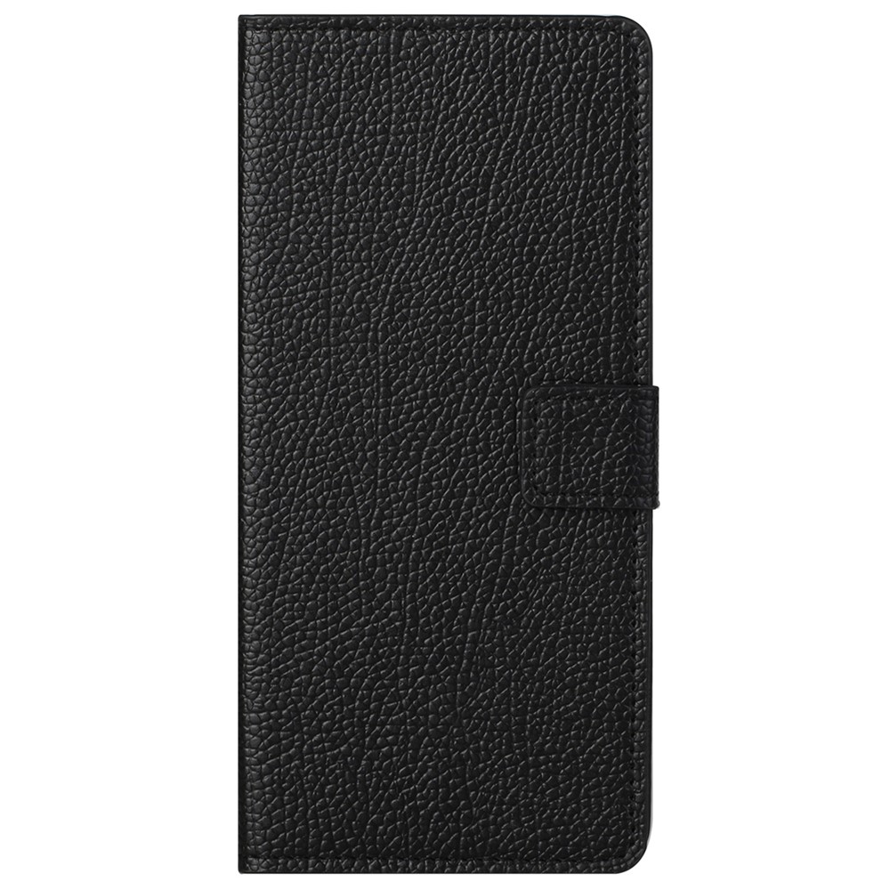 Litchi Texture Leather Wallet Stand Case Magnetic Clasp Cell Phone Protector Shell for Samsung Galaxy A73 5G-2