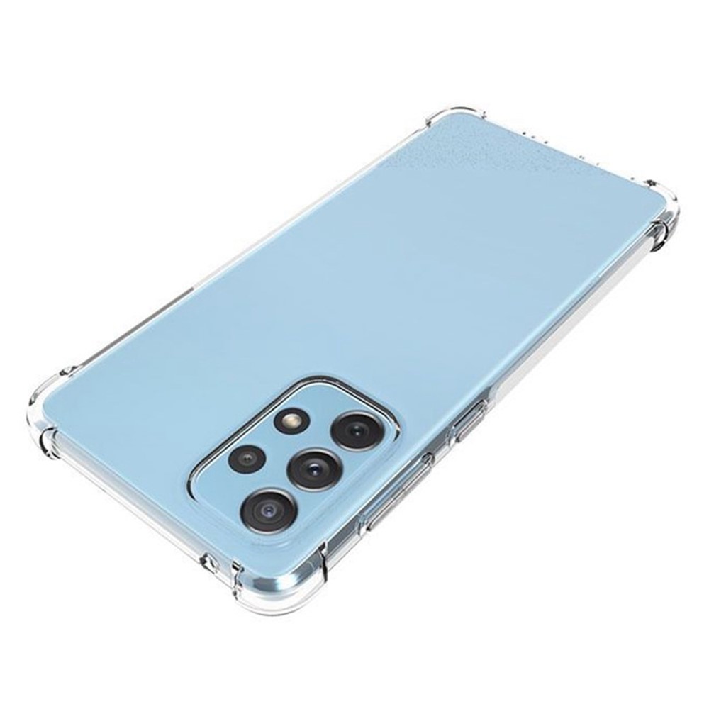Four Corners Shock Absorption Non-Slip Soft TPU Clear Back Case for Samsung Galaxy A73 5G-2