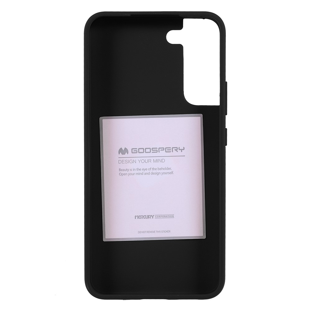 MERCURY GOOSPERY SOFT FEELING Series Mobile Phone Case Anti-dust Matte Soft TPU Phone Covering for Samsung Galaxy S22+ 5G - Black-3