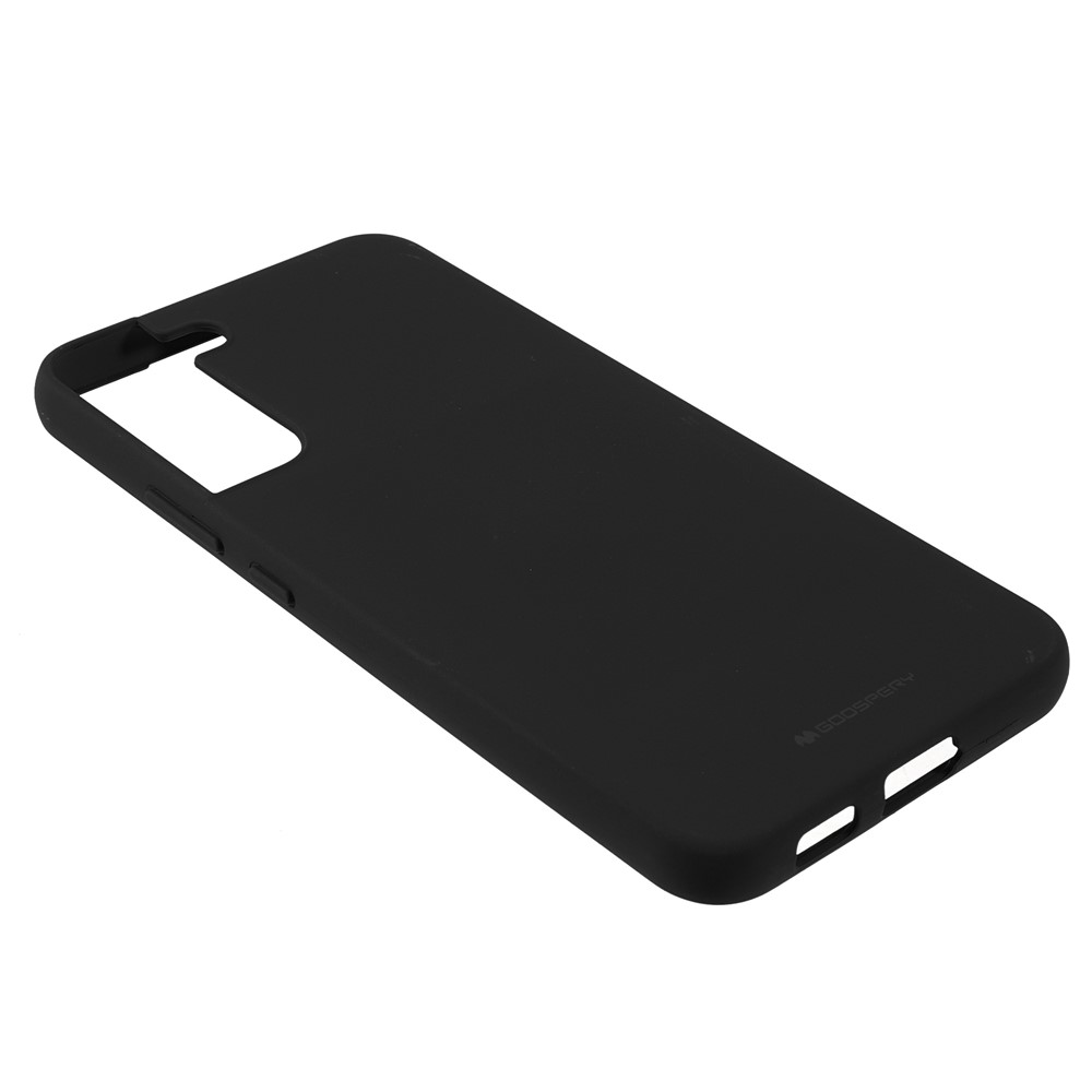 MERCURY GOOSPERY SOFT FEELING Series Mobile Phone Case Anti-dust Matte Soft TPU Phone Covering for Samsung Galaxy S22+ 5G - Black-4