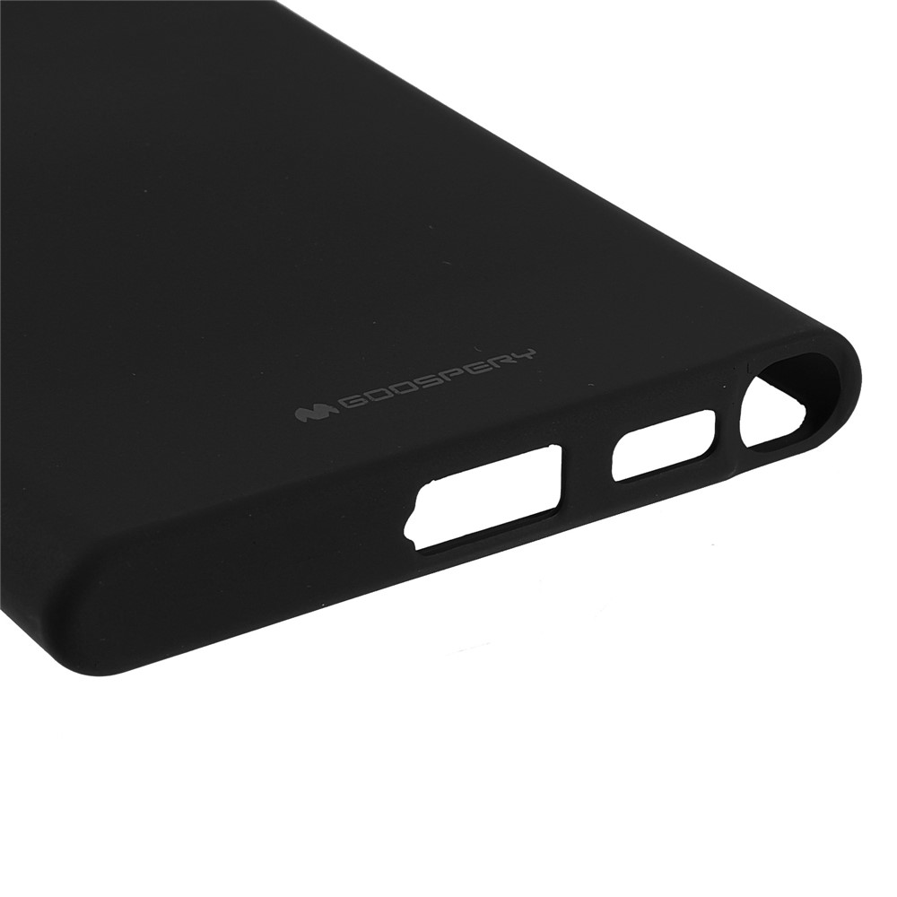 MERCURY GOOSPERY SOFT FEELING Series Matte Soft TPU Phone Covering Mobile Phone Case for Samsung Galaxy S22 Ultra 5G - Black-6