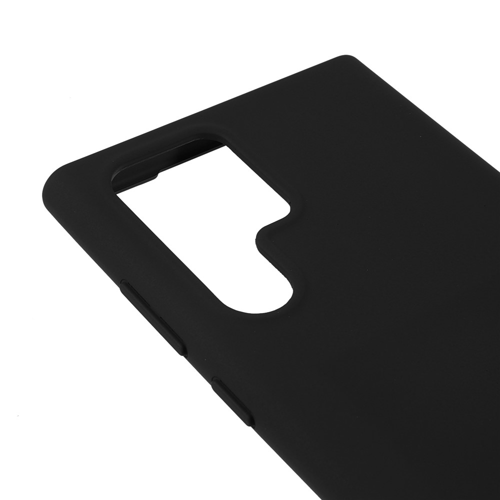 MERCURY GOOSPERY SOFT FEELING Series Matte Soft TPU Phone Covering Mobile Phone Case for Samsung Galaxy S22 Ultra 5G - Black-7