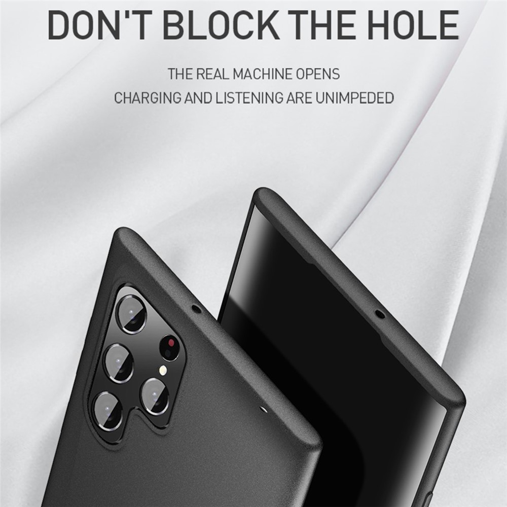 X-LEVEL Guardian Series Soft TPU Matte Surface Scratch-resistant Back Protective Cover Shell for Samsung Galaxy S22 5G - Black-7