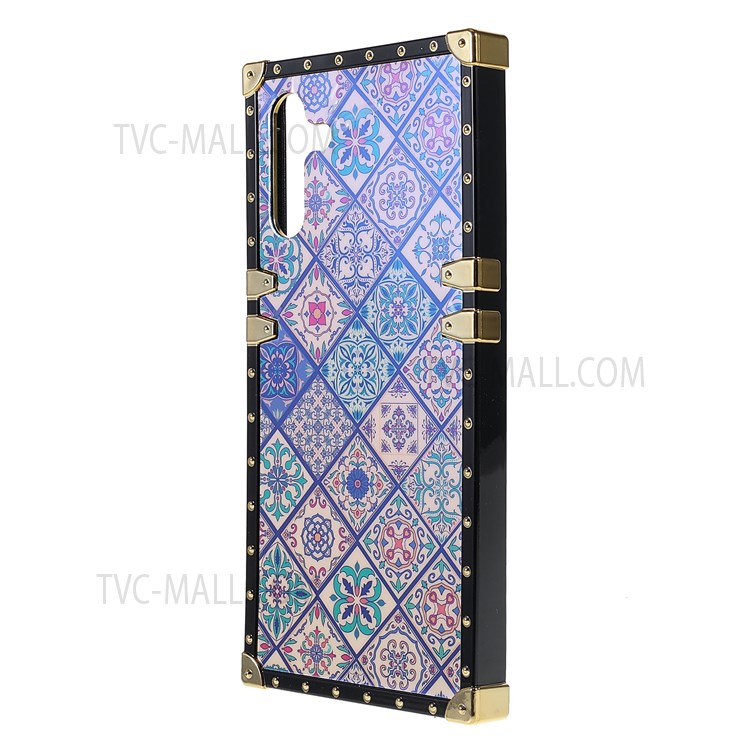 All-round Shockproof National Style Pattern Printing Shell Electroplating Buckles Glossy Surface Mobile Phone TPU Cover for Samsung Galaxy A13 5G - Blue and White Porcelain-2