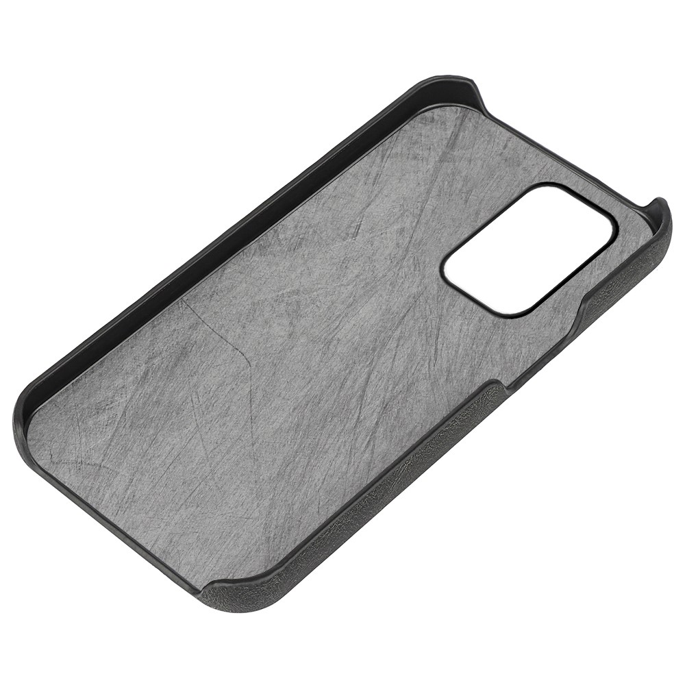 Bump-proof PU Leather Coated PC Case Incomplete Covering Mobile Phone Shell for Samsung Galaxy A53 5G - Black-3