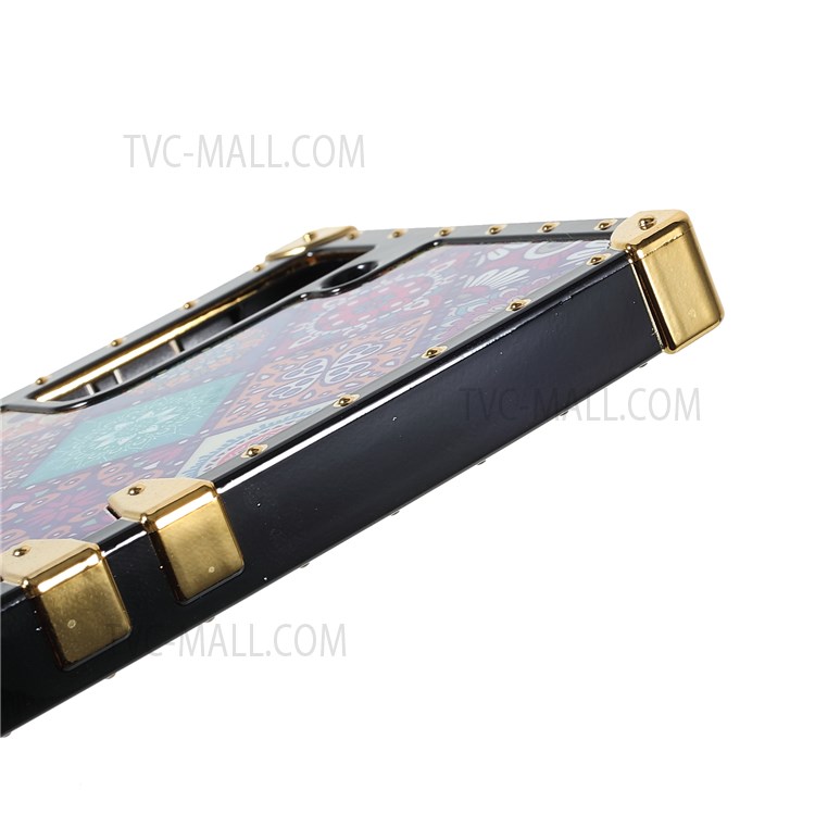 For Samsung Galaxy S21+ 5G Fashionable Pattern Printing Case Electroplating Soft TPU Phone Cover - National Style-8