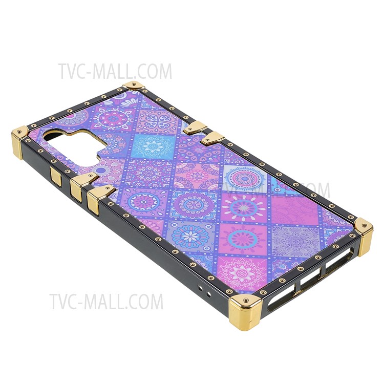 Stylish Pattern Printing Electroplating Phone Case TPU Well-protected Mobile Phone Cover for Samsung Galaxy A32 4G (EU Version) - National Style-4