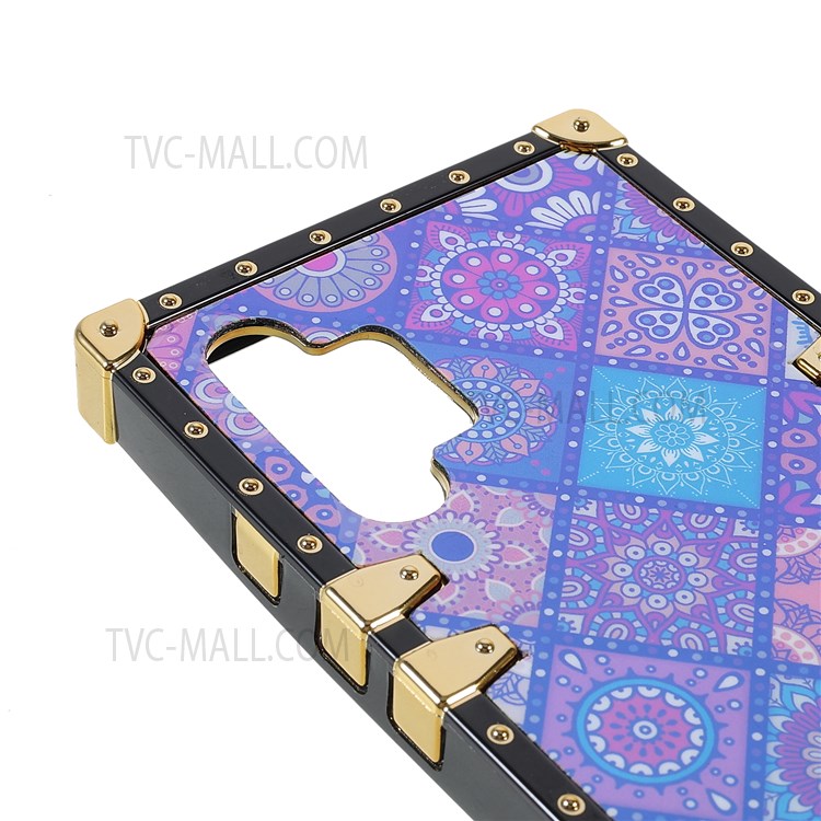 Stylish Pattern Printing Electroplating Phone Case TPU Well-protected Mobile Phone Cover for Samsung Galaxy A32 4G (EU Version) - National Style-6