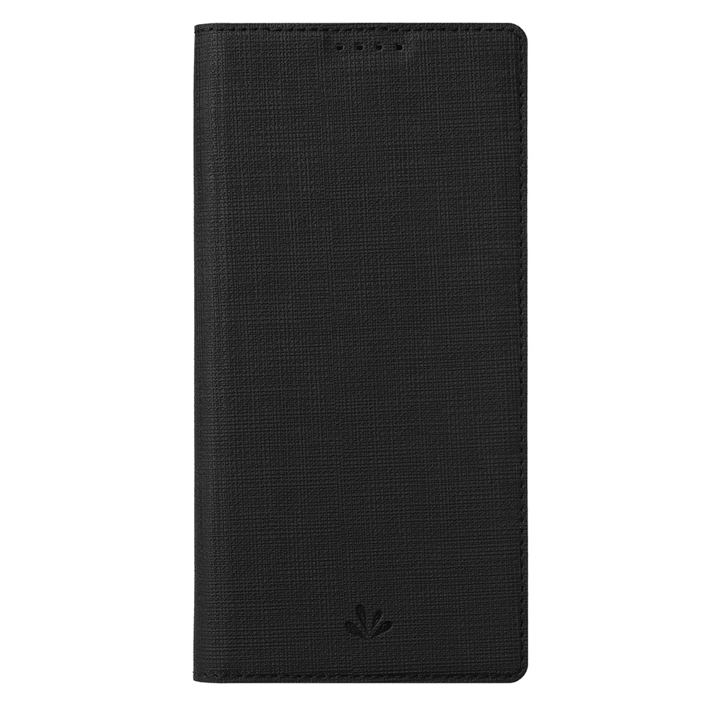 VILI DMX Series Scratch-proof PU Leather Stand Mobile Phone Case Auto Magnetic Closed Phone Cover with Card Slot for Samsung Galaxy A53 5G - Black-7