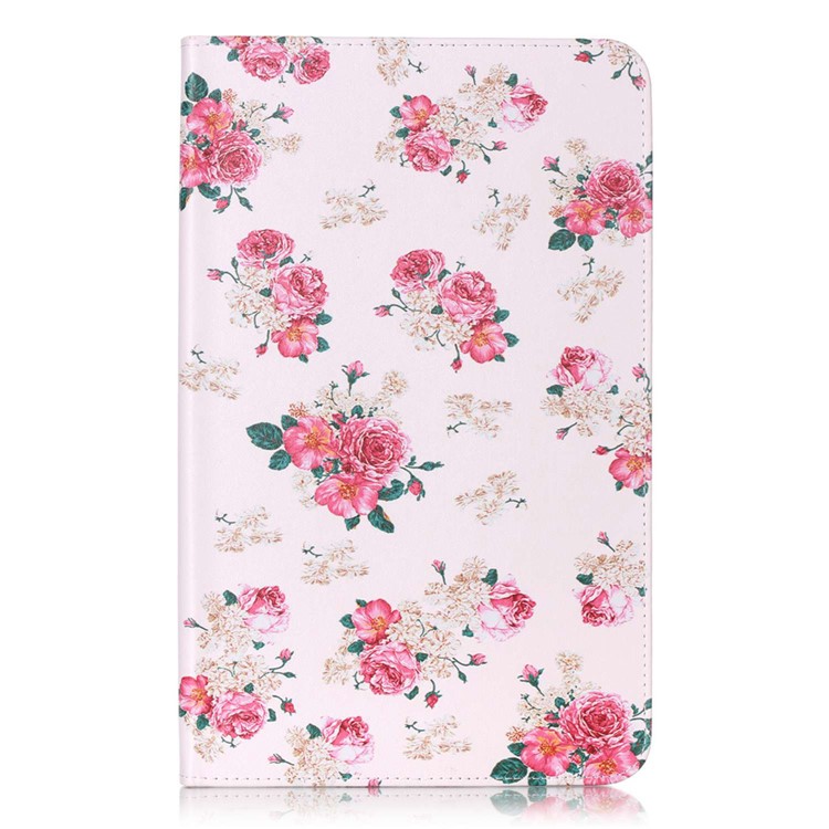 

Wallet Leather Case for Samsung Galaxy Tab A 10.1 (2016) T580 T585 - Elegant Roses, Galaxy Tab A 10.1 (2016)