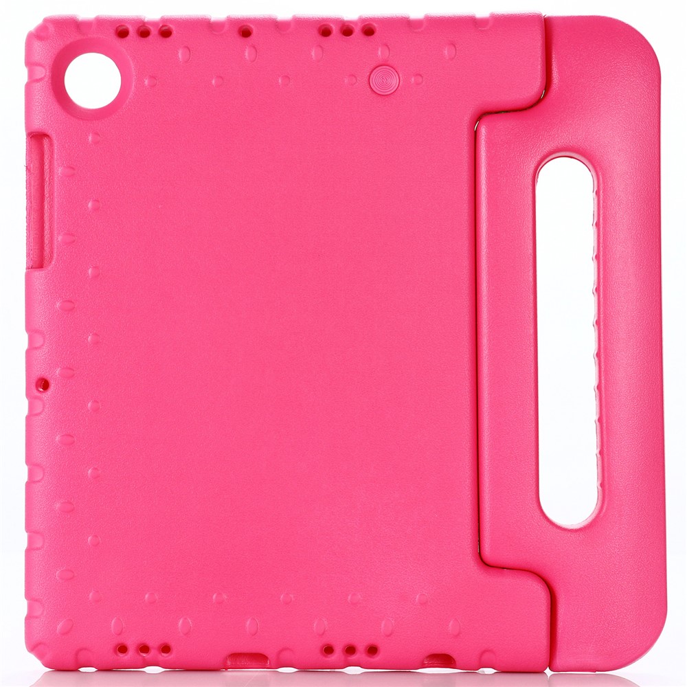 Portable Handle Kickstand Design Shockproof EVA Protective Tablet Case Cover for Samsung Galaxy Tab A8 10.5 (2021) - Rose-3