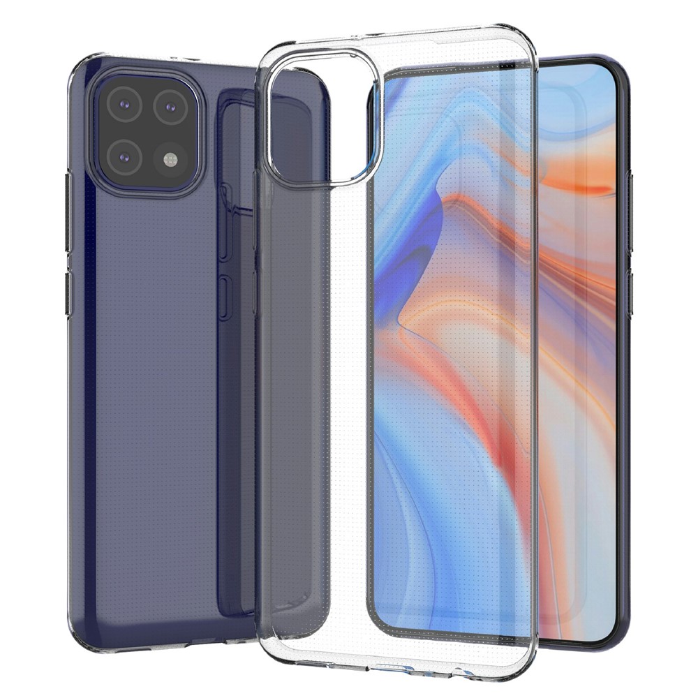 Clear Mobile Phone TPU Case Protective Cover for Samsung Galaxy A03 (166.5 x 75.98 x 9.14mm)-1