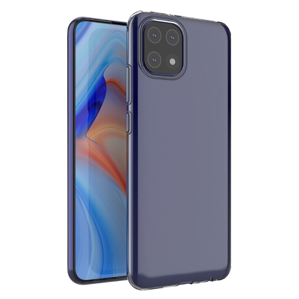 Clear Mobile Phone TPU Case Protective Cover for Samsung Galaxy A03 (166.5 x 75.98 x 9.14mm)-2