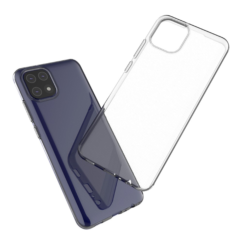 Clear Mobile Phone TPU Case Protective Cover for Samsung Galaxy A03 (166.5 x 75.98 x 9.14mm)-4
